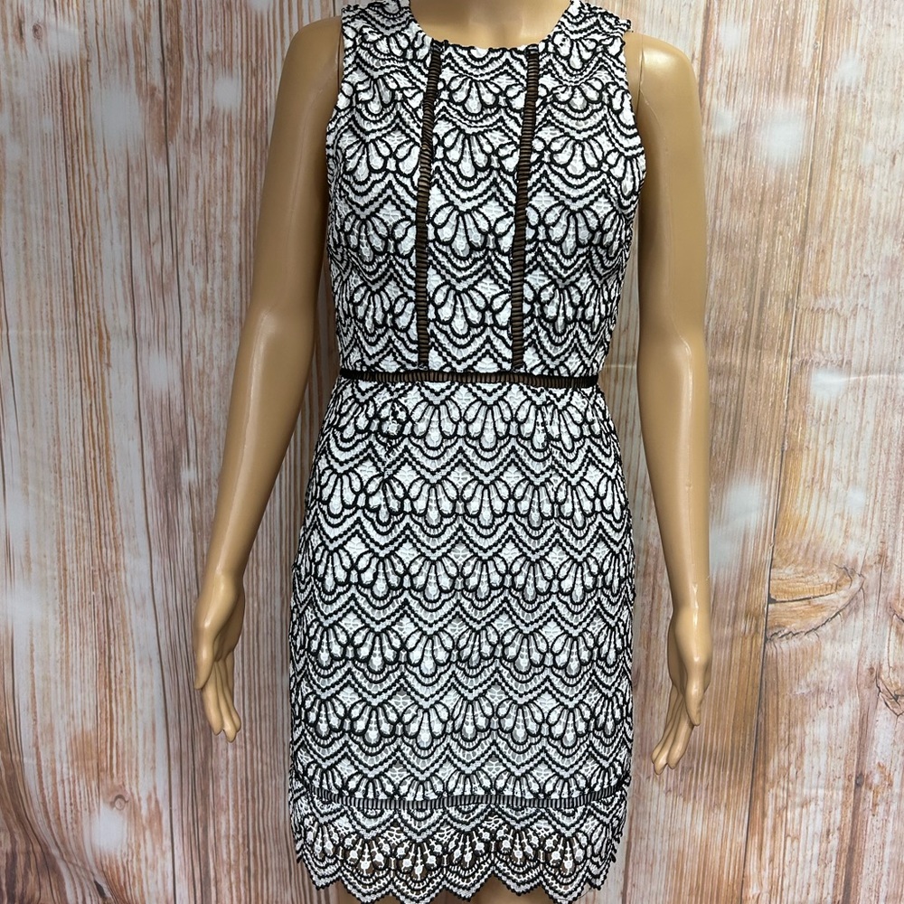 INA Crochet Lace Sheath Dress‎